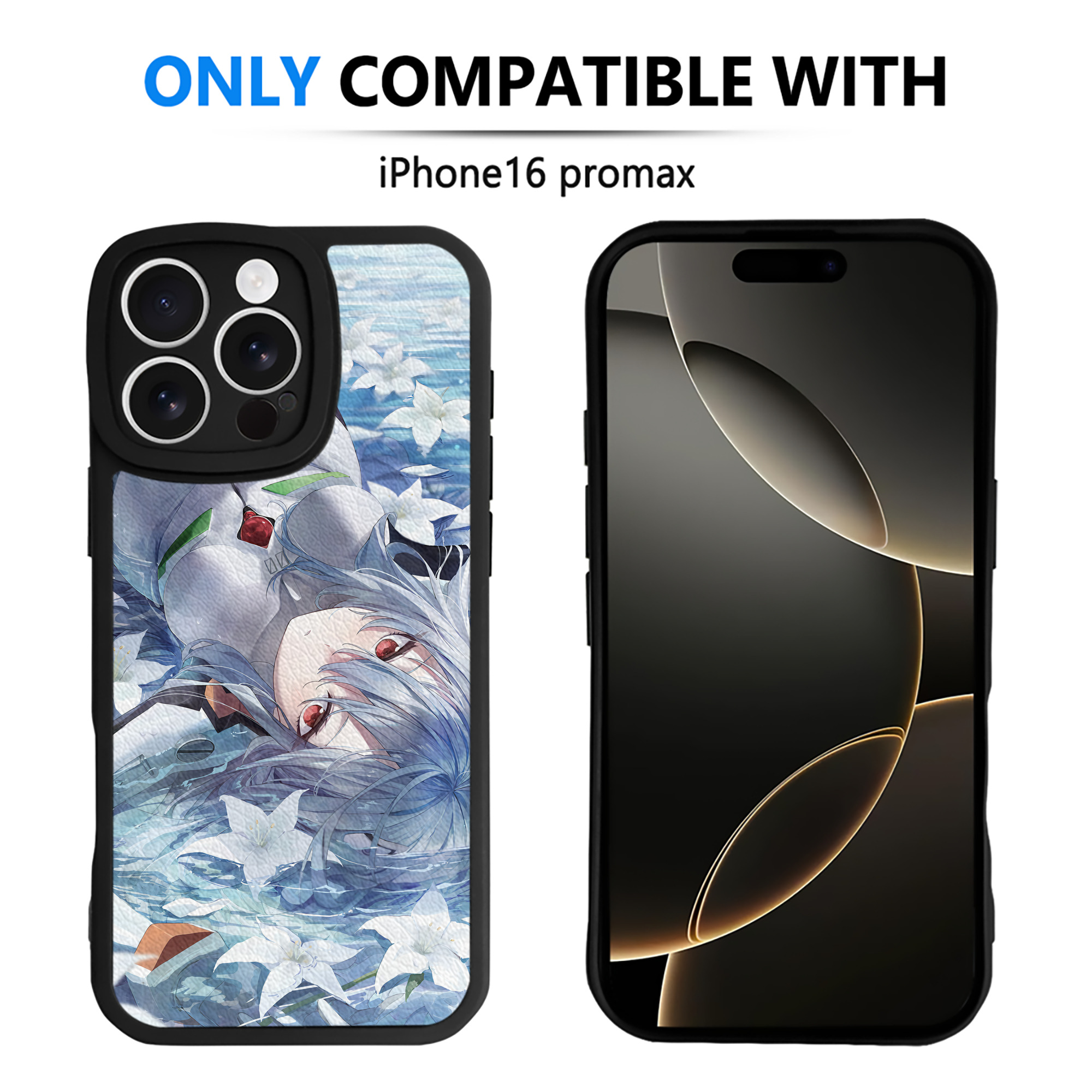 （画像用） EVA 新世紀エヴァンゲリオン 【iPhone 16シリーズ対応】シリコンスマホケース（レザー調） 材質：シリコン